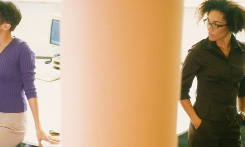 Angry Businesswomen in Office --- Image by © A. Inden/Corbis